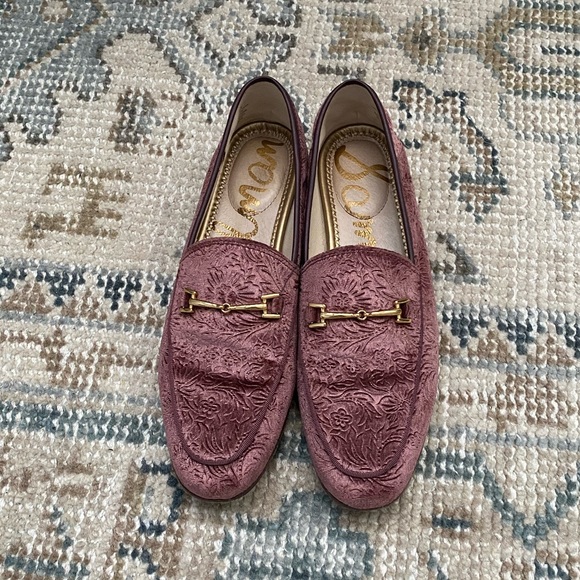 Sam Edelman ‘Loraine’ Loafers in Mauve Wine - Picture 5 of 5